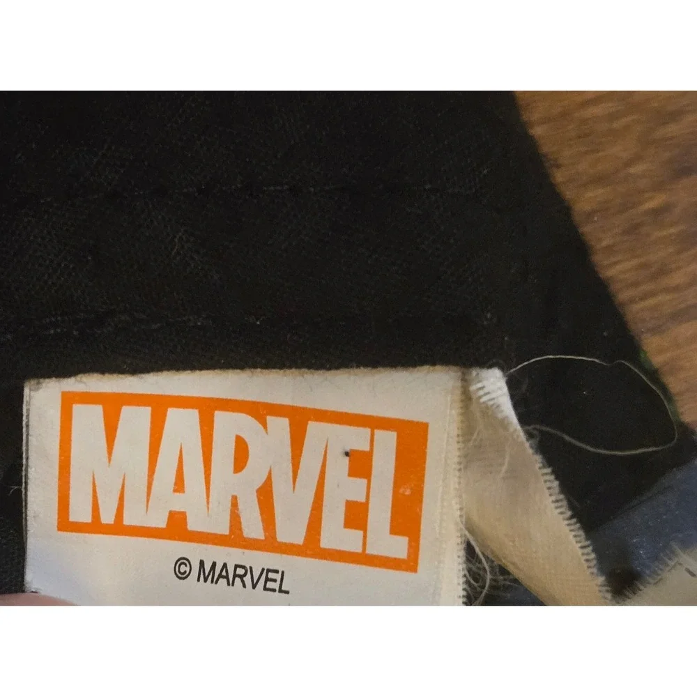 Marvel Avengers Kids Snapback Hat Black Multicolor Comic Print 326-05-0118 OSFM
